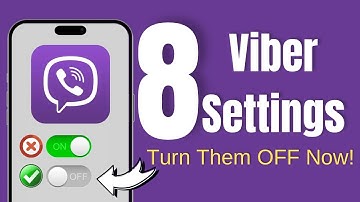 8 Viber Privacy Settings You MUST Turn Off Right Now!