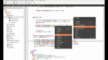 Bluefish 2.0.1 on Ubuntu 10.10 linux