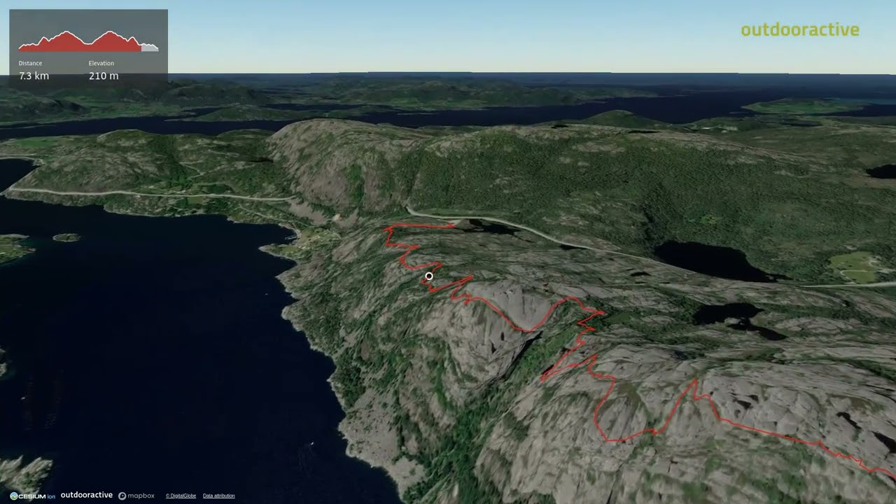 Hike to Fantapytten in 3D – Lysefjord’s Infinity Pool, in Norway.