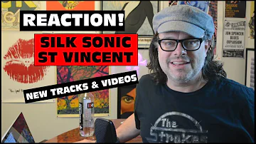 Silk Sonic VS St Vincent | New Tracks by Bruno Mars, Anderson .Paak, Annie Clark Reaction