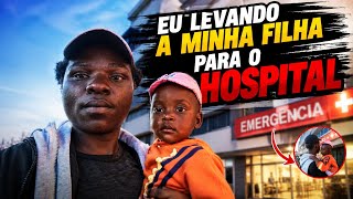 LEVEI A MINHA FILHA AO HOSPITAL 😢💔