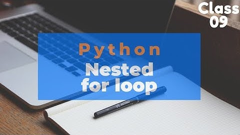 Python Tutorial | Nested for Loop | Hindi | Urdu | Lunar Computer College