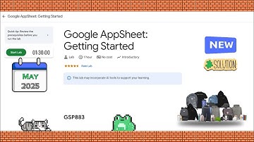 Google AppSheet: Getting Started #GSP883 #appsheet #gcp #qwiklabs #arcade @qwiklabexplorers ☁️🚀