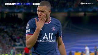 Kylian Mbappe vs Real Madrid (09\/03\/2022) HD 1080i