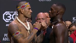 UFC 287 Ceremonial Weigh-Ins: Alex Pereira vs Israel Adesanya