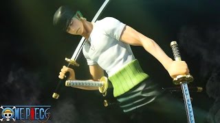 ONE PIECE P.O.P NEO-DX 10th Anniversary RORONOA ZORO BY MEGAHOUSE