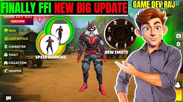 Finally Guys FFI BR Game New Update | FFI Game New Update | Game Dev Raj