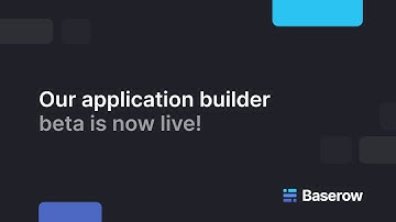 Baserow Application Builder: the easiest way to build full-scale applications without code! 🚀
