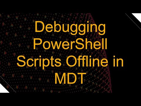 Debugging PowerShell Scripts
