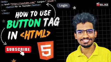 How to Use Button Tag in "HTML"? | Beginner