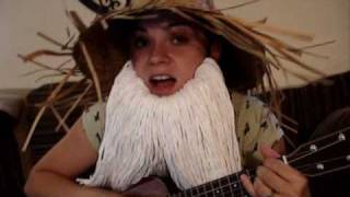 Video thumbnail of "In The Jailhouse Now - Soggy Bottom Boys - cover on ukulele, bass"