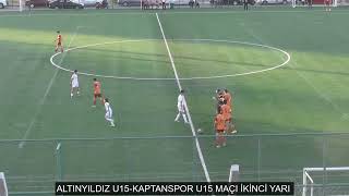 Altinyildiz U15 Kaptanspor U15 Maçi İki̇nci̇ Yari