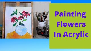 Acrylic Flower Painting
This video shows me painting flowers in acrylic. I only used a few colors. I used Liquitex Basics colors Black, Titanium White, Cadmium Yellow Light, Napthol Crimson and Cobalt Blue. I am painting on a 16x20 canvas from Michaels. I love to paint with Simply Simmons Bright Bristle brushes size 6 and 8.
Follow me on Instagram to see most of the art I post and my artistic journey.
https://www.instagram.com/vlipfordart/
Visit my blog and website to see my creative content and if you are interested in purchasing my art.
https://artsyvic.com
If you like this video and want to see more subscribe to this channel because it encourages me to create more artsy content. Like and share with someone who you think would like to watch. Acrylic Flower Painting