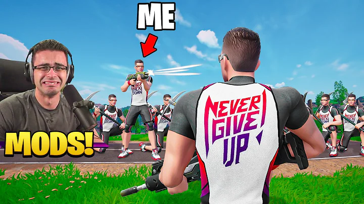 I Griefed Nick Eh 30's Fortnite Custom!