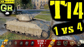 World of Tanks T14 Replay - 11 Kills 2.8K DMG(Patch 1.4.1)