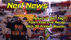 This Week in Nerf EP 65 - Nerf Trademarked for TV, 3D Printed Spring Pistol, The Return of Dart Tag?