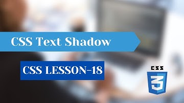 CSS Tutorial || Text Shadow Property in CSS (HINDI \ URDU) | Lesson-18
