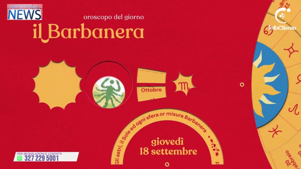 Anteprima News del 17 settembre 2025