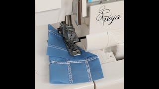 Video Tutorial Pengoperasian Mesin Overdeck/Overdek/Kamput FREYA DF 858 Portable