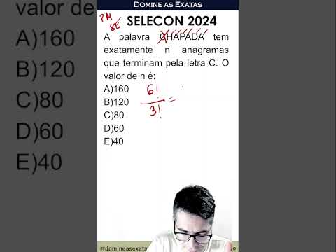 questão selecon 2024