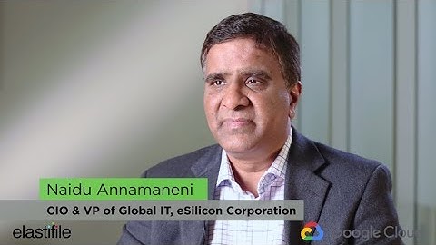 Elastifile and Google Cloud at eSilicon