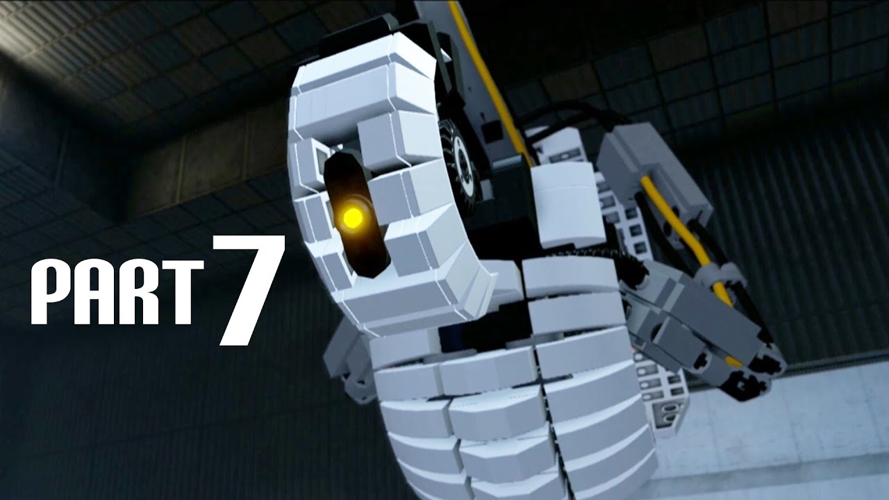Portal 2 гладос лего фото 33