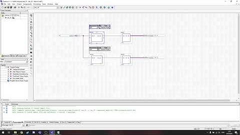 Quartus II | Block Diagram and VHDL Port map