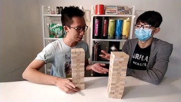 Advance Jenga 101: Menga Man plays Henga with Captain Noodles