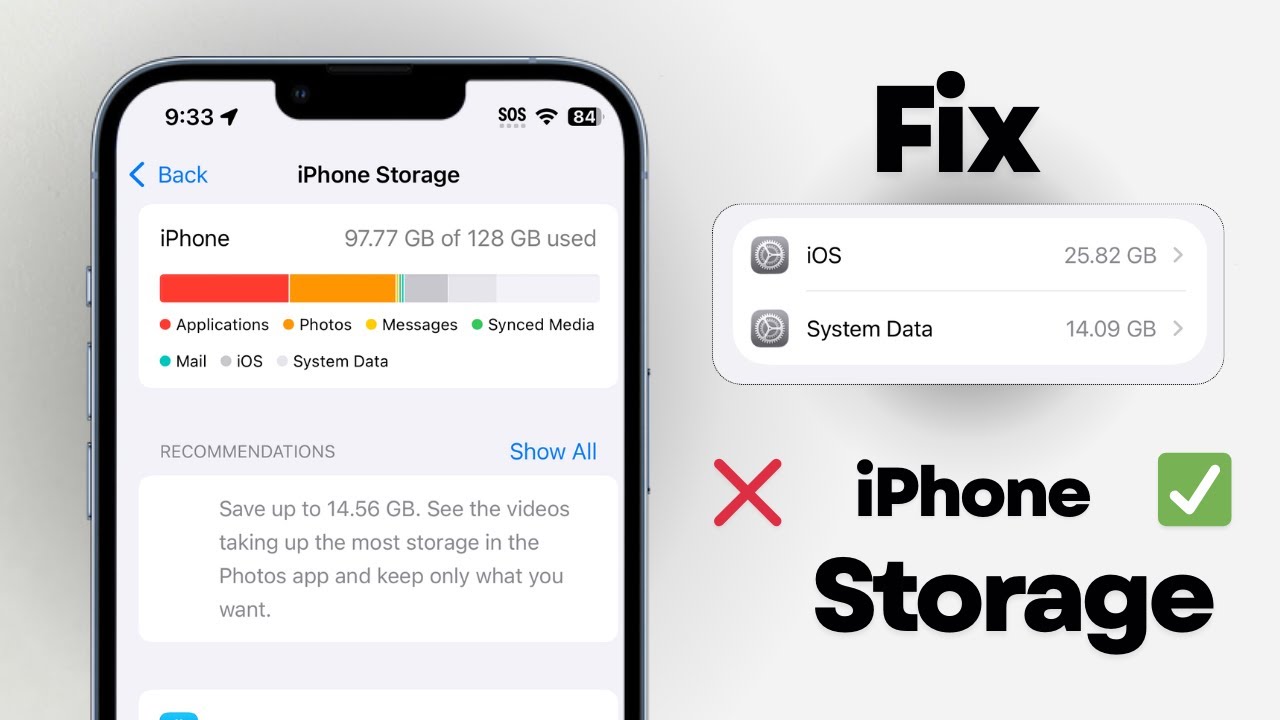 How to Clear System Data on iPhone 🗑️ | Free Up iPhone Storage Fast ...