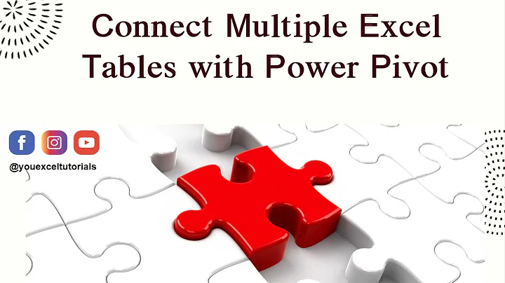 Connect Multiple Excel Tables in a Pivot Table (Don't use VLOOKUP!) - #01