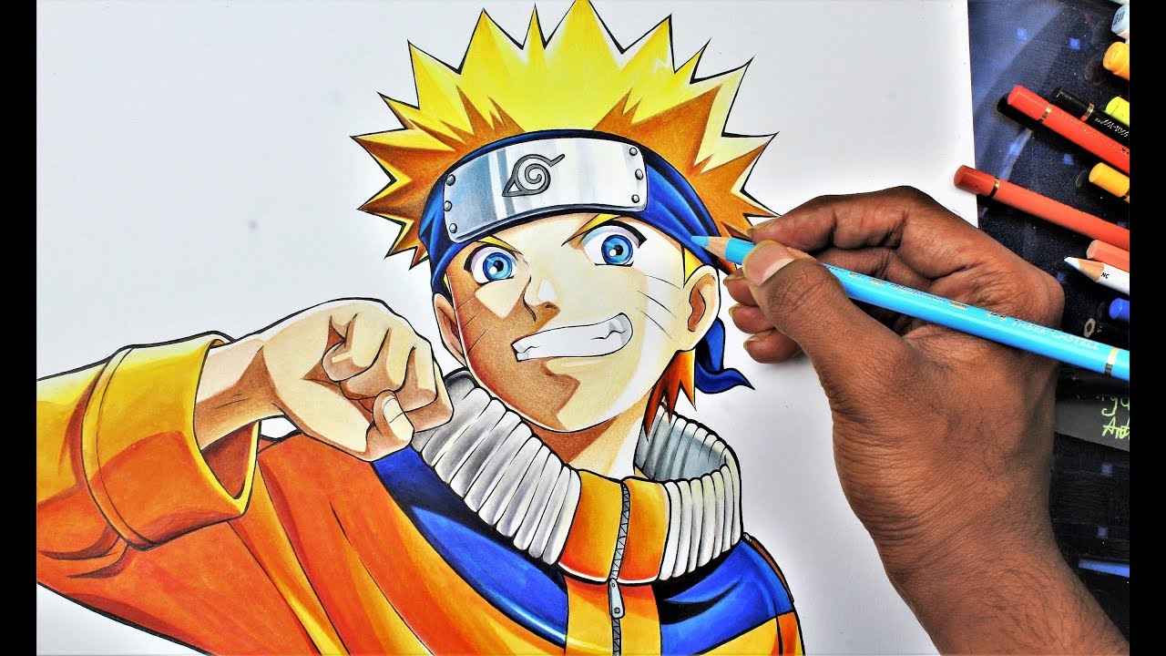 How to Draw Naruto✏️#drawing #naruto #uzumakinaruto #art #tongfushop #