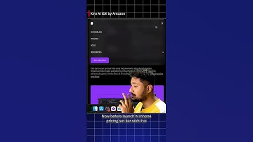 Kiro - AI IDE (Amazon Launch) #shorts #coding #ai #tutedude