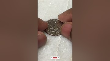 Water on a Coin : Crazy Coin Experiment 😂 #shorts
