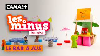Les Minus - Les Tutos 🧃 Comment fabriquer un bar à jus ! 🍊🔧