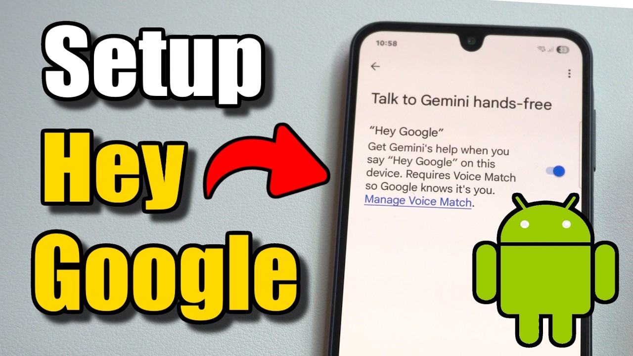 Hey Android How to Set Up Hey Google on Android (Best Method) - YouTube