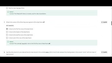 Final Exam Solution of Data analysis with python | Coursera Quiz Answers | IBM data analysis