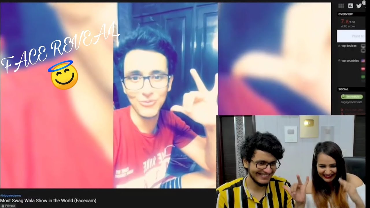My first time face reveal | Triggered insaan - YouTube