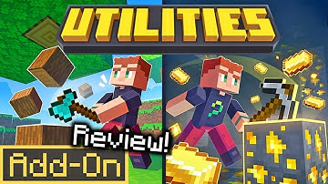 UTILITIES ADDON for Minecraft Bedrock Edition in-depth Review