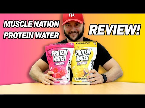 Water that's Protein... Protein Water by Muscle Nation