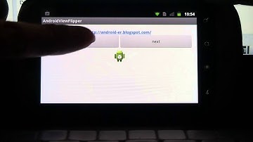 Bi-direction sliding ViewFlipper