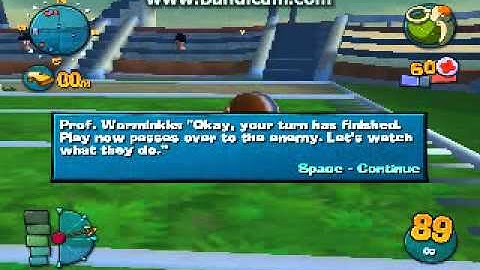 Worms 4 : Mayhem - Tutorial 2 [Unsporting Behaviour]