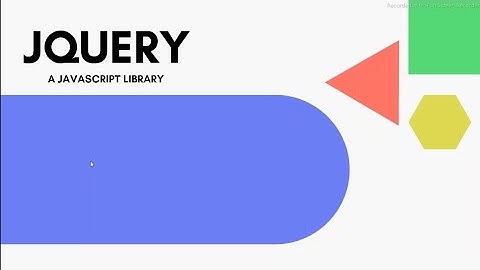 Complete jQuery course | Introduction to jQuery