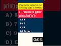 Python Basics Quiz - 58 | Python string find() method explained | #cbse11 #class12