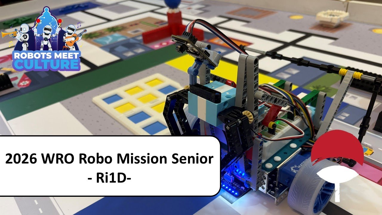 2026 WRO Robo Mission Senior - Robot in 1 Day