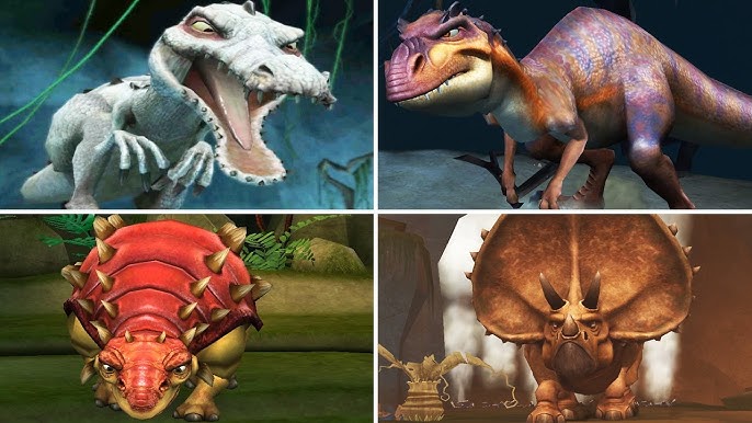 Ice Age 3 Momma Dino Vs Rudy La Edad De Hielo 3 Momma Dino Vs Rudy