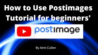 How to Use Post images Tutorial for Beginner's