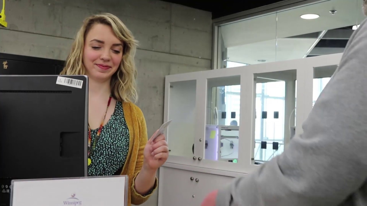 Digital conversion at Millennium Library's ideaMILL - YouTube