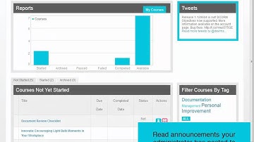 Percolate LMS™ Learner Tour Part 3: Reading Announcements