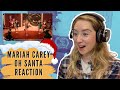 Voice Teacher reacts MARIAH CAREY OH SANTA!🎅