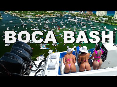 W1LDEST Sandbar Party in Florida | BOCA BASH 2023 !! Boat Zone Miami